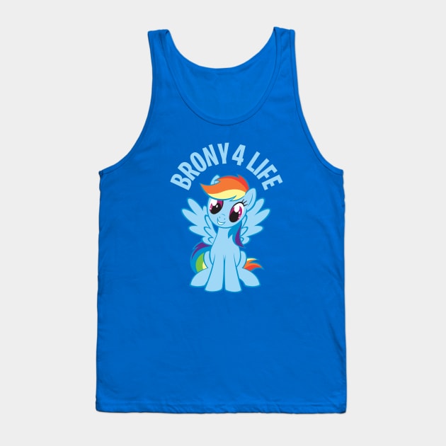 BRONY 4 LIFE Tank Top by ROBZILLA